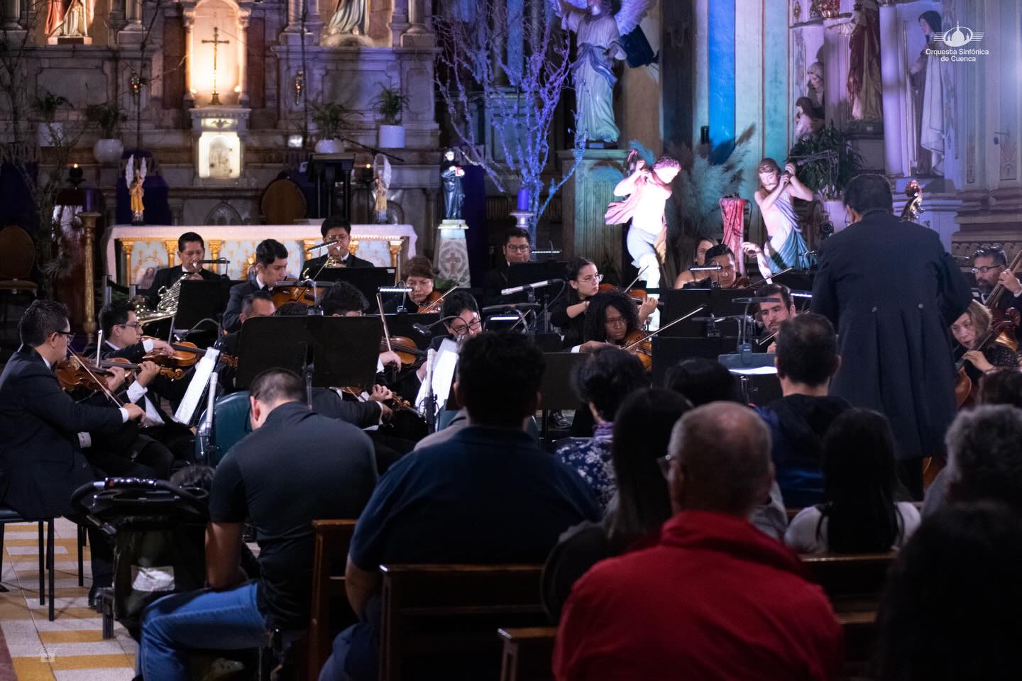 La Orquesta Sinfónica de Cuenca compartirá varios conciertos en abril de 2026. Foto: OSC