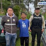 La Policía Nacional detuvo a un hombre en Narancay. Foto: Policía