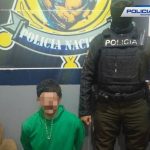 Un hombre fue detenido por la Policía Nacional en Cuenca. Foto: PN