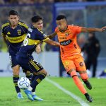 Boca Juniors venció a Barcelona la noche de este 14 de abril. Foto: AFP