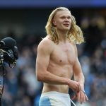 Haaland hizo el único gol del partido. Foto: AFP