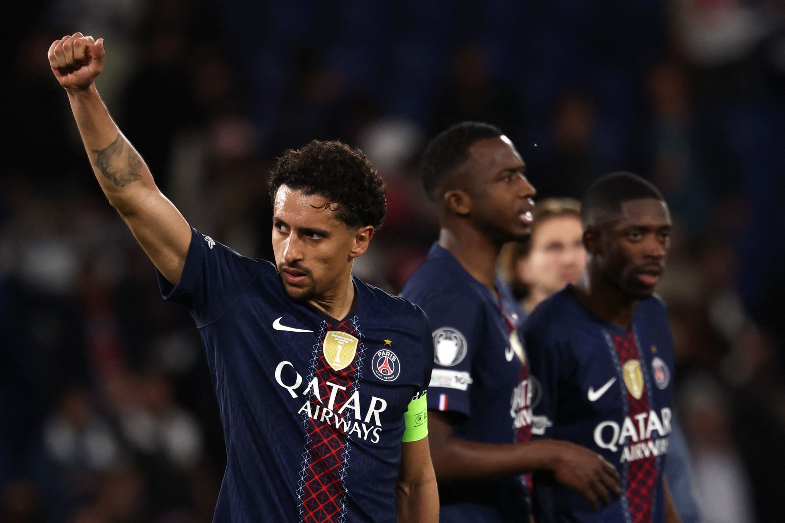 El PSG disputó un partidazo frente al Bayern. Foto: AFP