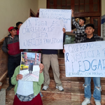 Familiares de Edgar Tacuri Naula, de 24 años, exigen a la Fiscalía de Azuay que se agilice la investigación que aclare su muerte. /JIP