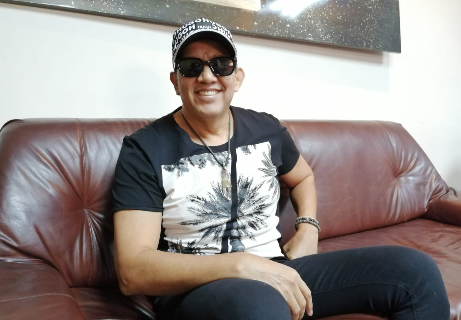 Josell Tello, alias ‘el cachorro’, director de ‘Quinto Mandamiento’, da detalles de su proyecto musical. /FCS