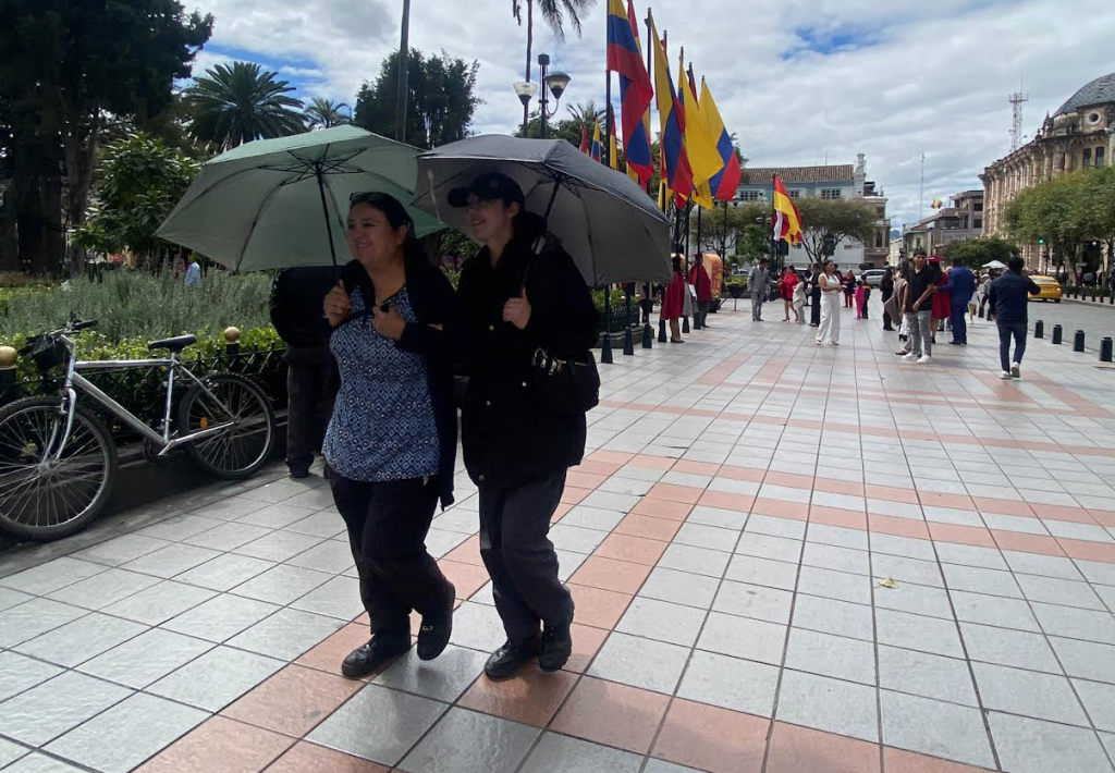 Hasta el jueves 30 de abril de 2026 se prevé una reducción de las lluvias en Cuenca. /Archivo EL MERCURIO