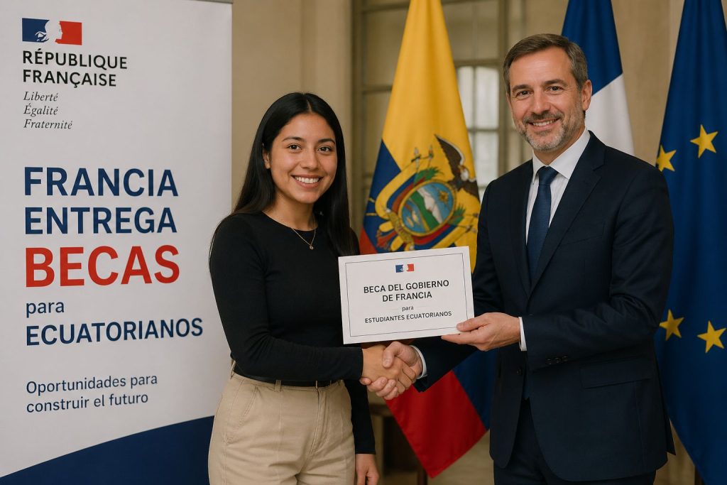 Francia ofrece becas para ecuatorianos. Puedes postular quienes deseen estudiar maestrías.