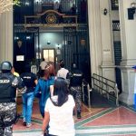 La Fiscalía allanó el Municipio de Guayaquil. Foto: Fiscalía