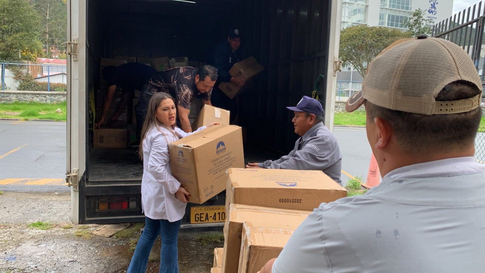 MSP entregó medicinas al hospital Vicente Corral Moscoso, de Cuenca. Esta cartera de Estado invirtió 81.445,12 dólares.