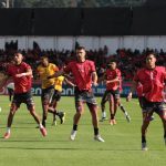 Jugadores del Deportivo Cuenca.