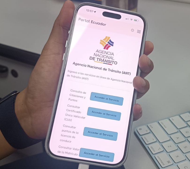 La ANT informó que no hay evidencias de una filtración de datos vehiculares en Ecuador. Foto referencial