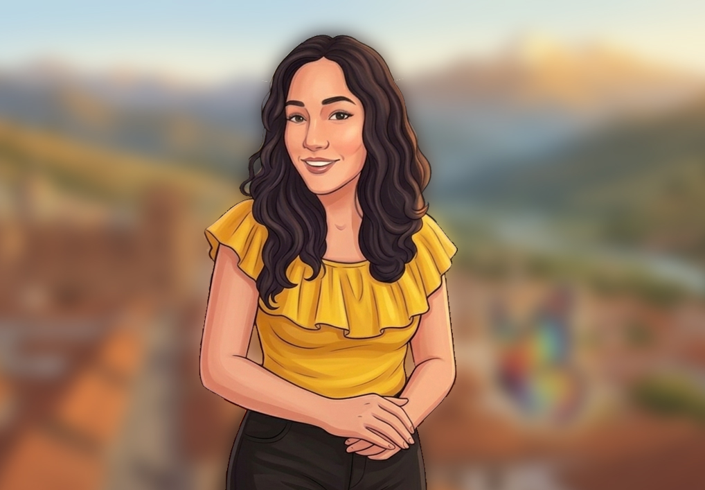 Imagen referencial de la joven Brenda García Pulla, víctima de femicidio en Azogues. /Foto modificada con IA de Brenda