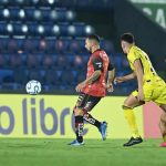 Lucas Mancinelli en el partido ante Recoleta. Foto: Deportivo Cuenca