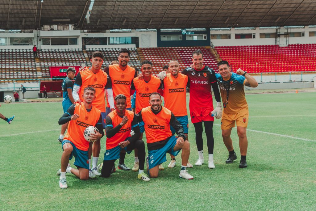 Jugadores del Deportivo Cuenca