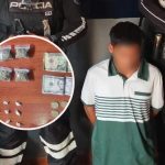 Carlo T., detenido por tenencia de droga en Cuenca, tenía antecedentes por homicidio. /Cortesía