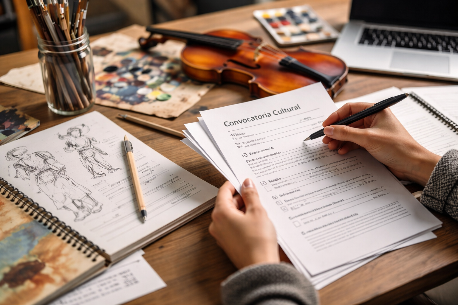 La convocatoria está abierta para todos los artistas. Foto referencial