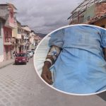 Erick P., resultó herido con un arma blanca en la intersección de las calles Vargas Machuca y Rafael María Arízaga. /Cortesía