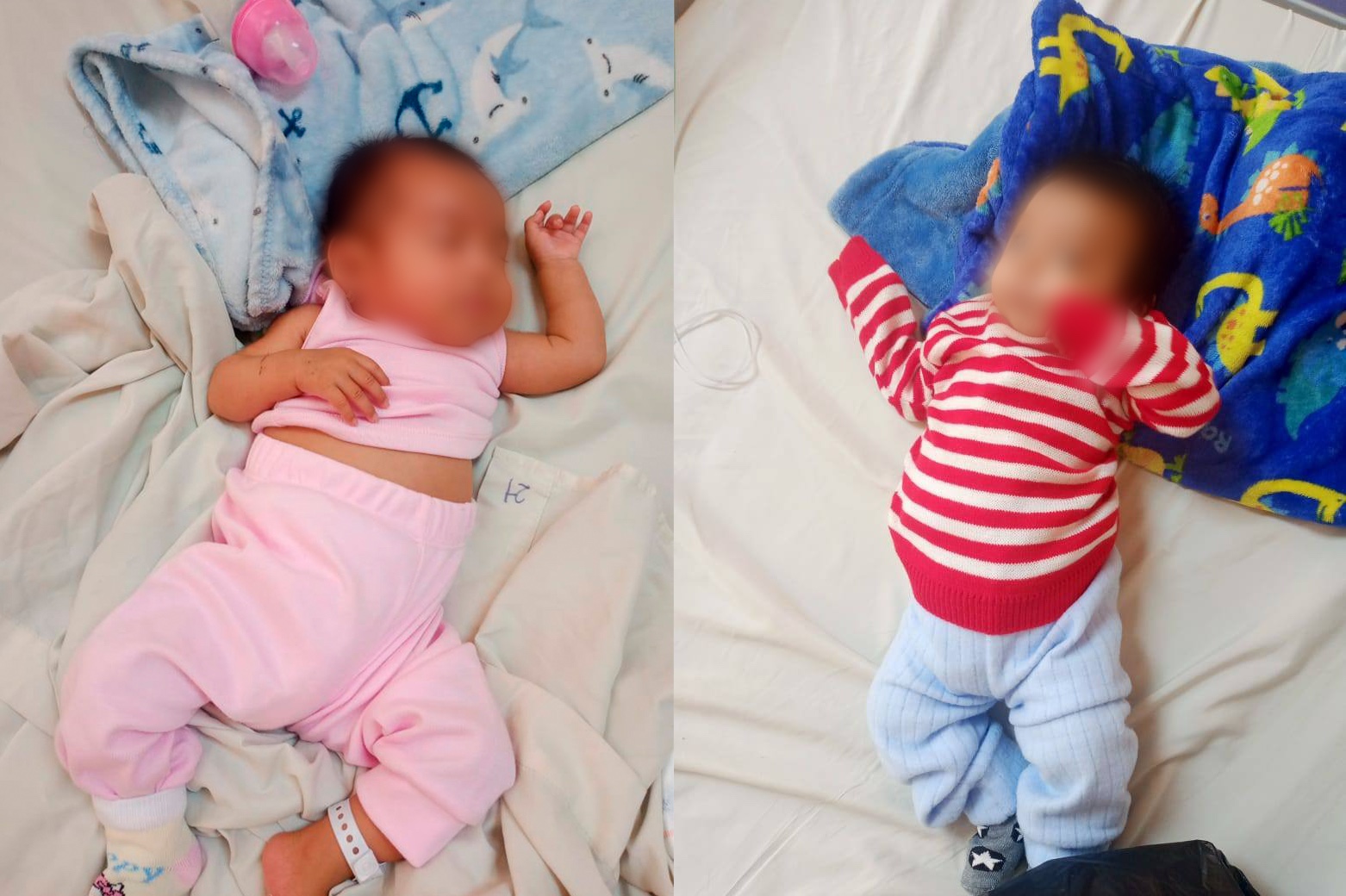 Mellizos de Taisha, en Morona Santiago, fueron dados de alta y ahora necesitan regresar en una avioneta a su comunidad.