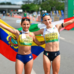 Ecuador se quedó con el primer lugar por equipos en el Mundial de Marcha. Foto: AFP