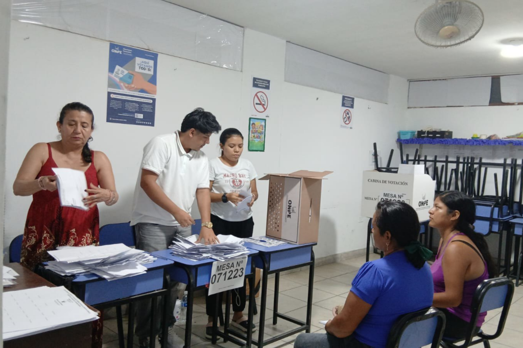 Este domingo 7 de junio, los ciudadanos de Perú podrán acudir a votar en el Consulado General de Perú en Cuenca.