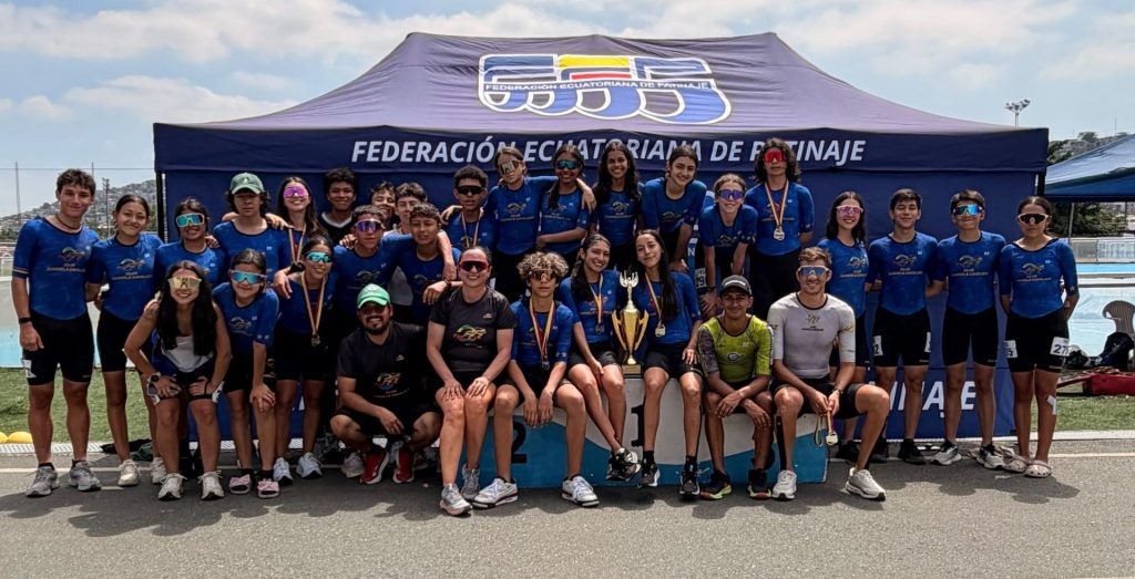 El Club Gabriela Escuela Gabriela Cavalieri lidera el Nacional de Patinaje. Foto: Cortesía