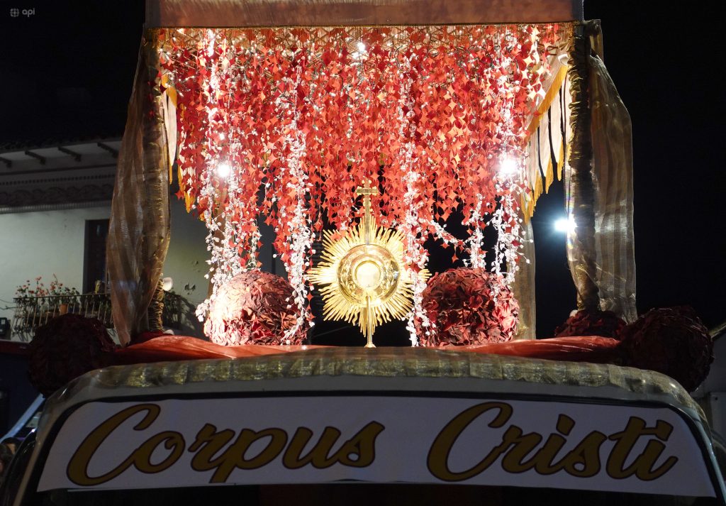 En junio próximo se celebrará el Corpus Christi 2026 con el apoyo de los priostes en Cuenca. Foto: API/Archivo
