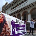 Los familiares de María Fernanda López han realizado un sinnúmero de plantones para pedir justicia. Foto: API