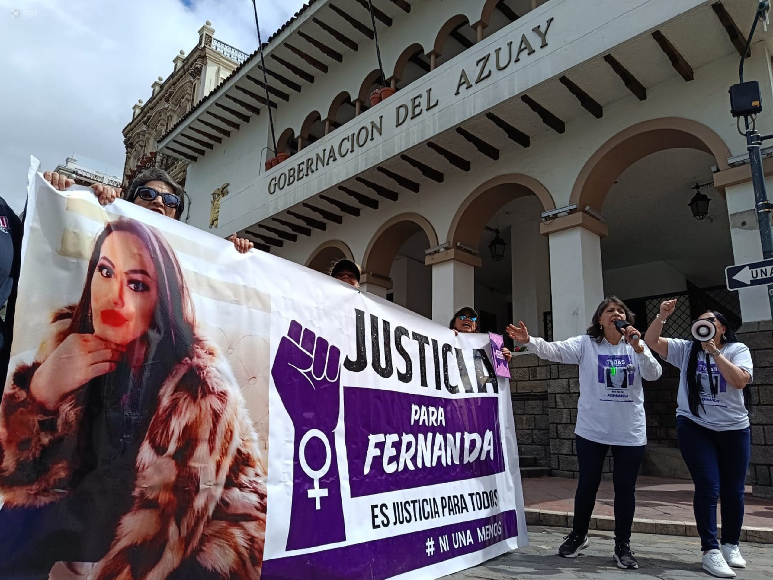 Los familiares de María Fernanda López han realizado un sinnúmero de plantones para pedir justicia. Foto: API