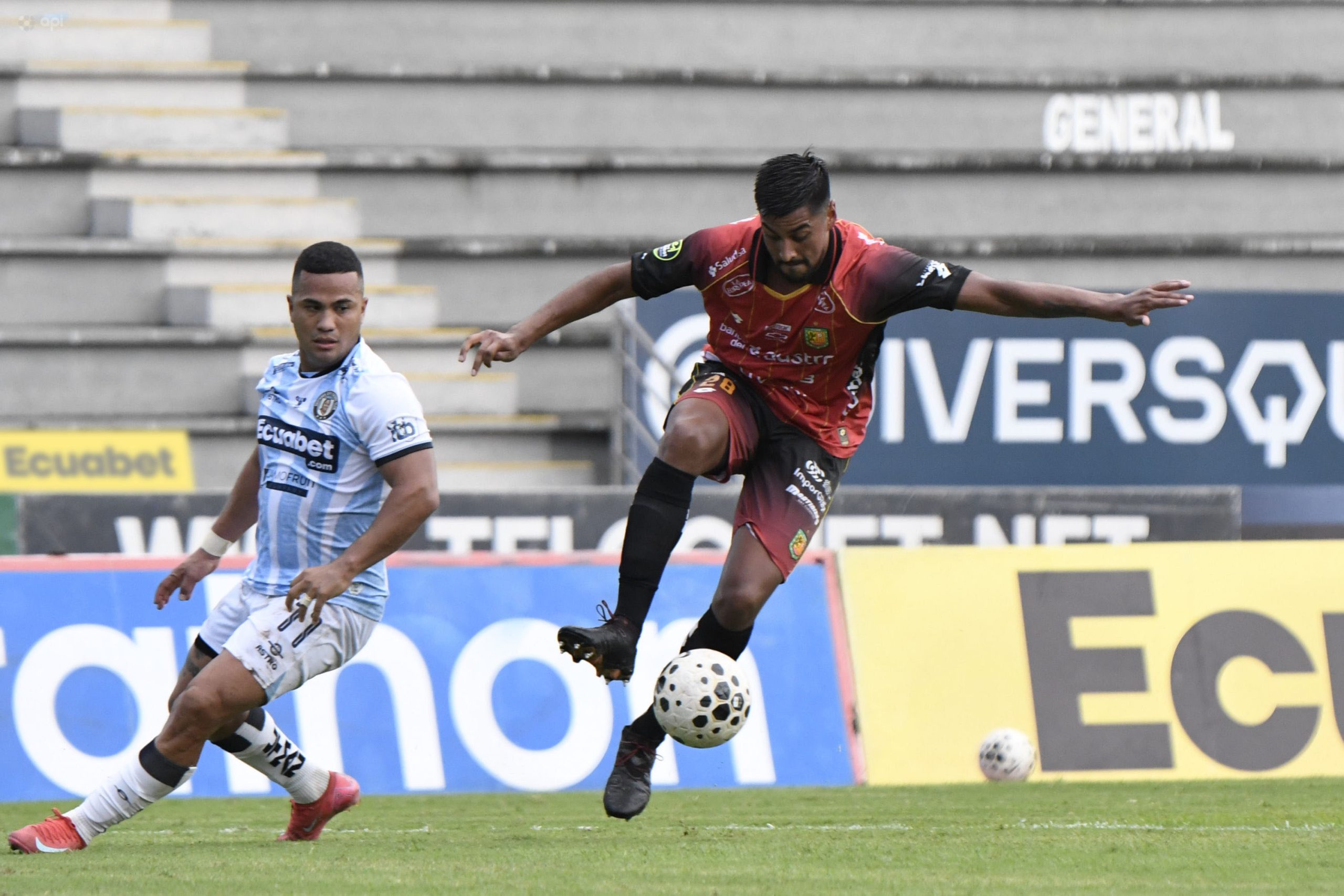 Deportivo Cuenca venció a Guayaquil City en condición de visitantes. Foto: API