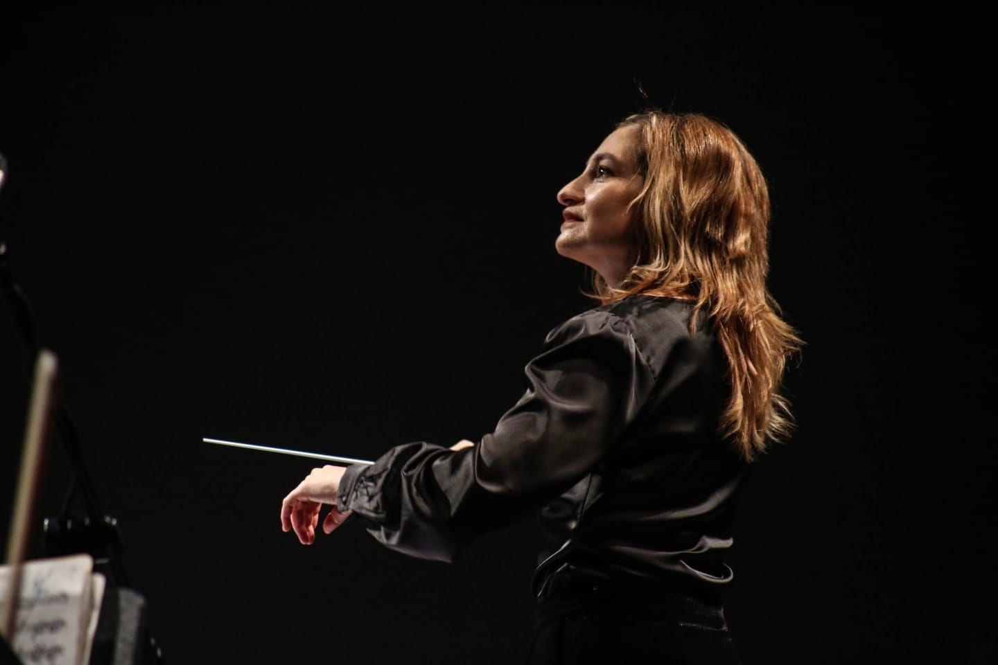 Andrea Vela es la nueva directora de la Orquesta Sinfónica de Cuenca. /Cortesía