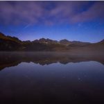 Un meteorito sobre el Parque Nacional Cajas. Foto: Andrés Mazza/El Mercurio