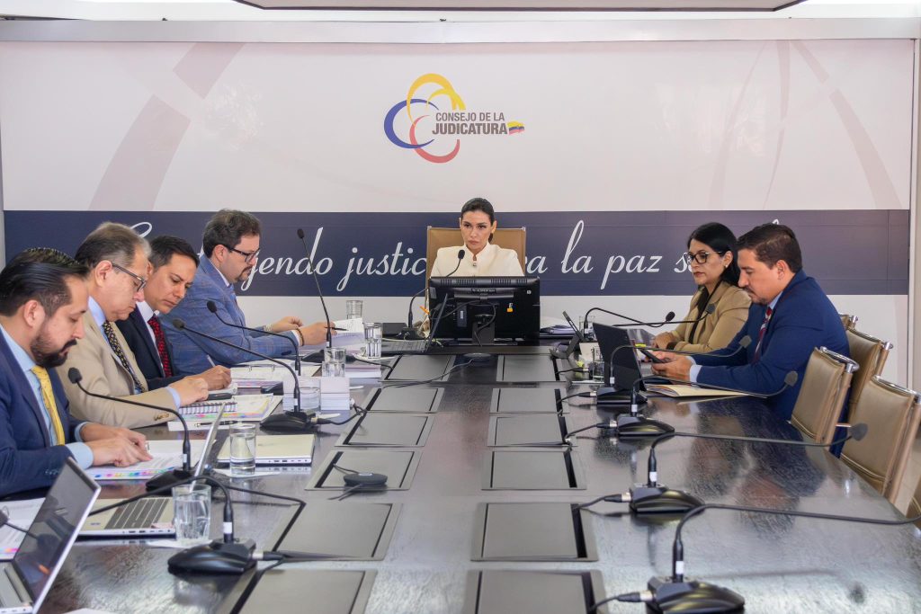 El Pleno del Consejo de la Judicatura dispuso e inicio de investigaciones contra funcionarios de la entidad por distintas presuntas irregularidades. /Cortesía