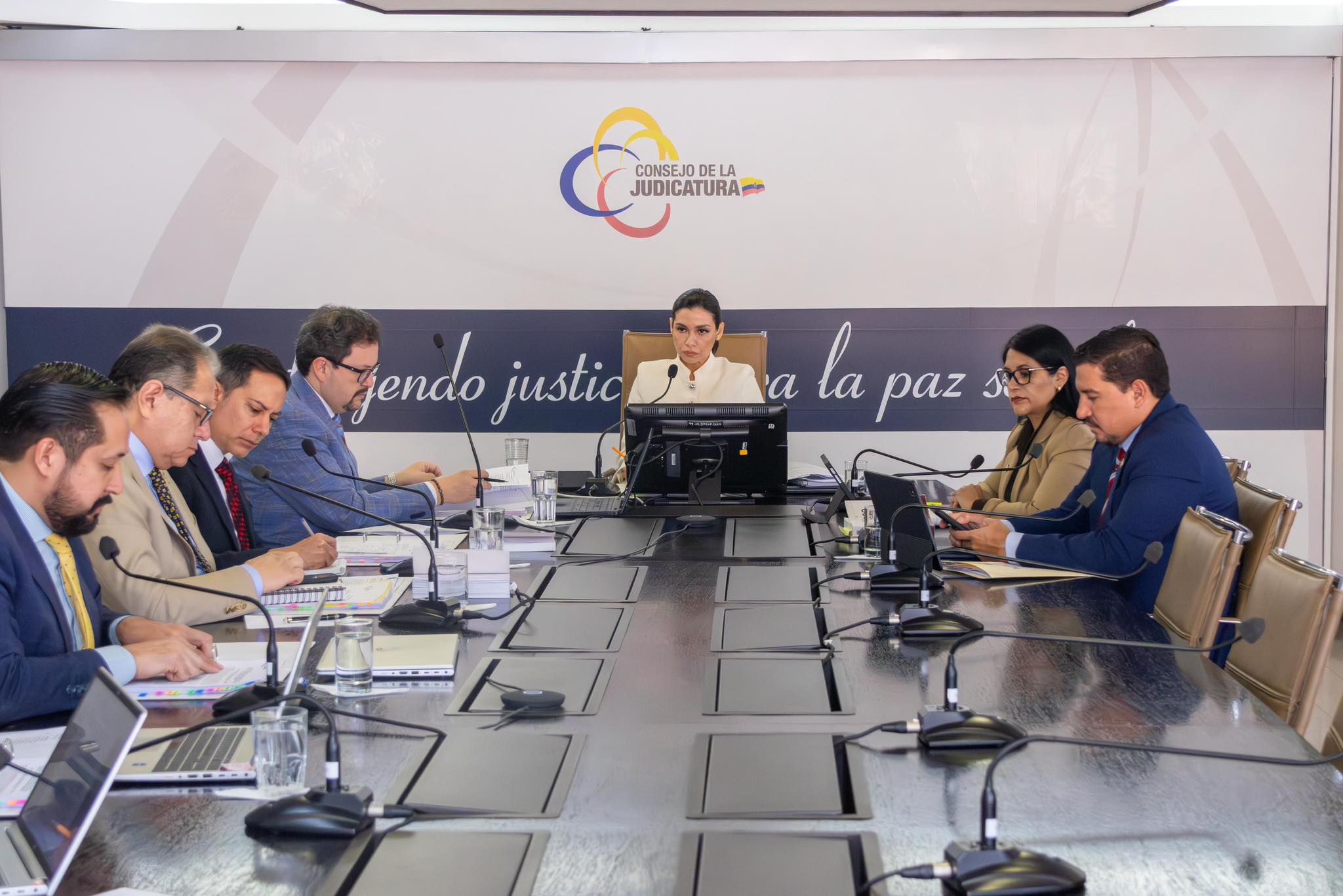 El Pleno del Consejo de la Judicatura dispuso e inicio de investigaciones contra funcionarios de la entidad por distintas presuntas irregularidades. /Cortesía
