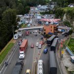 Frontera entre Ecuador y Colombia. Foto: AFP