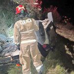 Un joven falleció a causa de un accidente de tránsito en la vía a San José de Raranga. /Cortesía