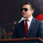 El presidente Daniel Noboa cumple una agenda en Cuenca este jueves 21 de mayo de 2026. /Cortesía