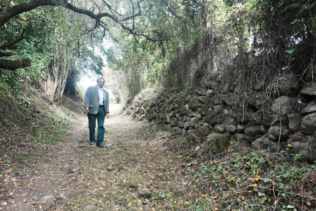 Mario Cabrera es uno de los habitantes de Challuabamba que busca que este espacio sea reconocido y puesto en valor. /FCS