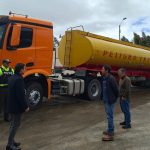 Las autoridades suspendieron una gasolinera en Cañar este 11 de mayo de 2026. Foto: ARCH