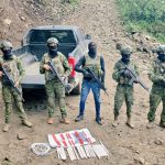 La minería ilegal persiste en Azuay pese a operaciones militares. /Cortesía