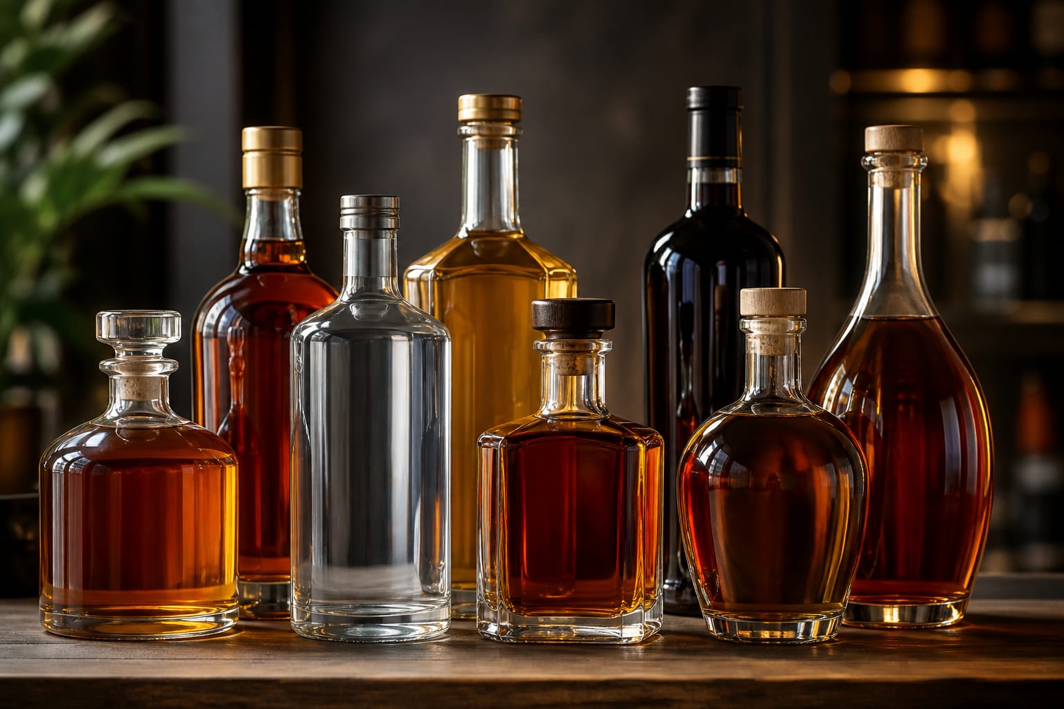 El límite de litros de licor que esté por ingresar a Ecuador disminuirá desde este 4 de mayo de 2026. Foto referencial creada con IA