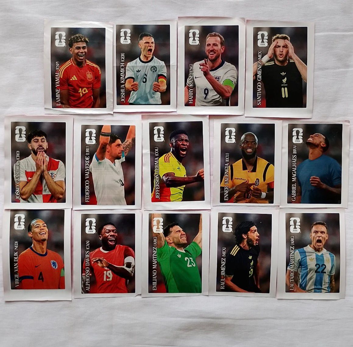 Cromos especiales del álbum del Mundial 2026. Foto: Panini