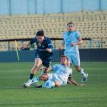 Zambrano durante su partido ante Cumbayá. Foto: Cuenca Juniors