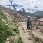 Deslizamiento de tierra en Cochas.