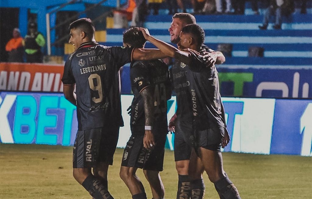 Jugadores del Deportivo Cuenca.