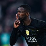 Dembélé celebra gol del triunfo. Foto: X