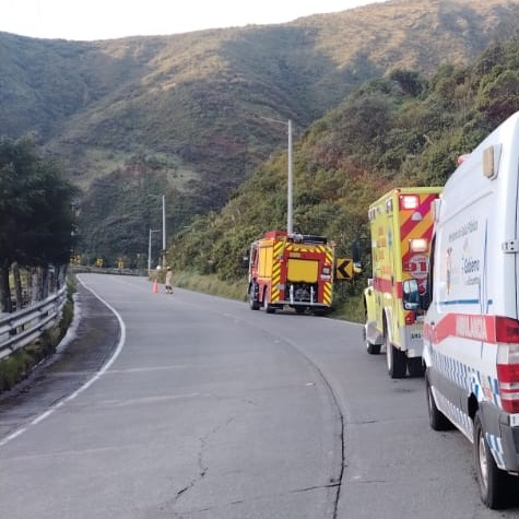 El Cuerpo de Bomberos atendió la emergencia. Foto referencial