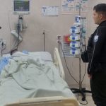 Paúl L. F. permanece con pronóstico reservado en el Hospital Vicente Corral Moscoso. /Cortesía