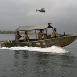 Militares se tomaron Puerto Bolívar, en la provincia de El Oro. Foto: X