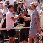 Jannik Sinner se despide del Roland Garros. Foto: Tiempo de Tenis