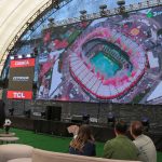 En el Fan Zone Cuenca los hinchas podrán disfrutar del Mundial 2026. Foto: El Mercurio