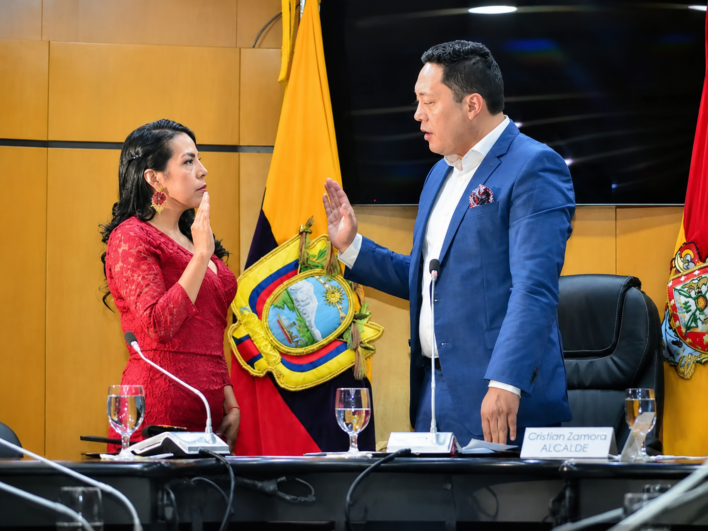 Marisol Peñaloza, vicealcaldesa de Cuenca, será quien reemplace a Cristian Zamora, actual alcalde de esta ciudad,